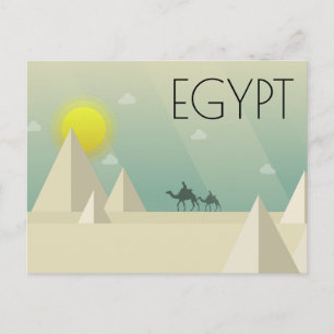 CARTE POSTALE VOYAGE EN EGYPTE