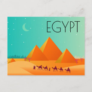 CARTE POSTALE VOYAGE EN EGYPTE