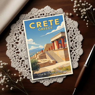 Carte Postale Voyage en Grèce : Un Vintage des années 1960