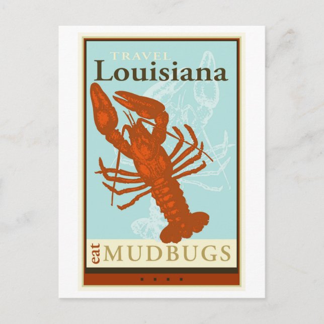 Carte Postale Voyage en Louisiane (Devant)
