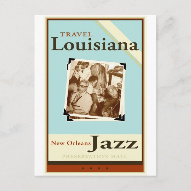 Carte Postale Voyage en Louisiane (Devant)