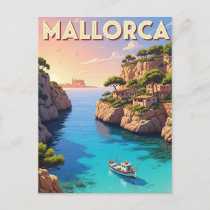 Carte Postale Voyage en Majorque Espagne