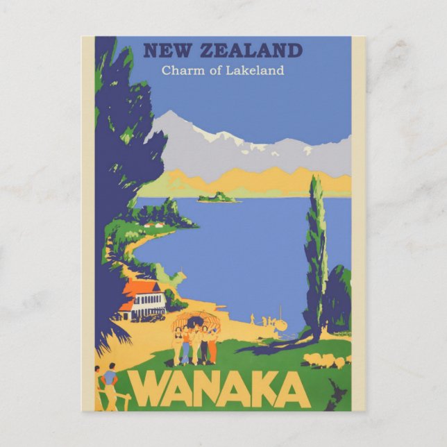Carte Postale Voyage en Nouvelle-Zélande (Devant)