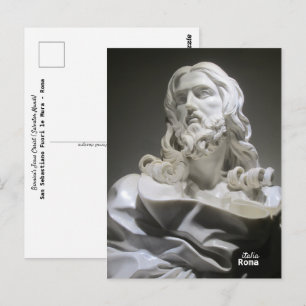 Carte Postale Voyage   Italie - Rome - Sculpture de Bernini Chri