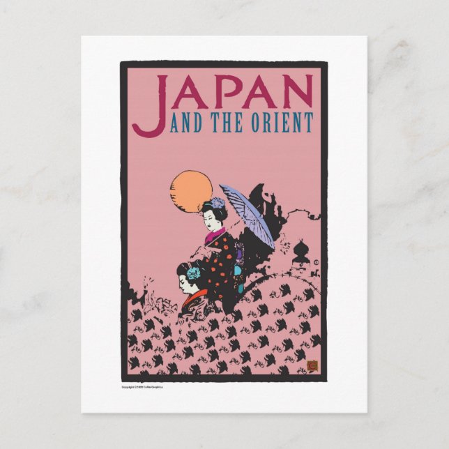 Carte Postale VOYAGE-Japon-Orient- (Devant)
