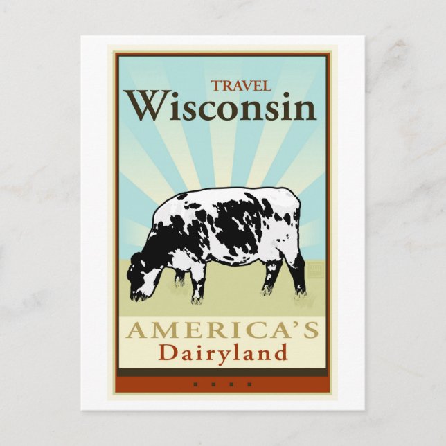 Carte Postale Voyage le Wisconsin (Devant)