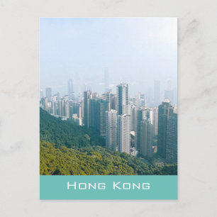 Carte Postale Voyage moderne de Hong Kong Victoria's Peak