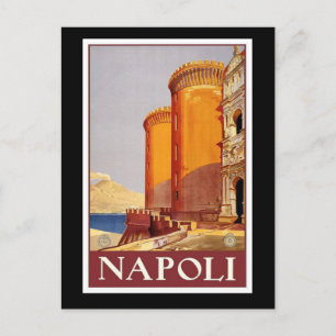 Carte postale voyage NAPOLI vintage