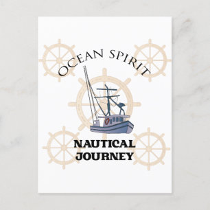 Carte Postale Voyage nautique Ocean Spirit