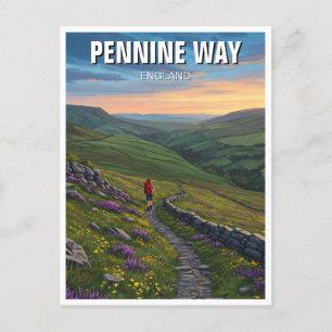 Carte Postale Voyage Pennine Way Angleterre