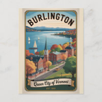 Voyage Rétro à Burlington Vermont