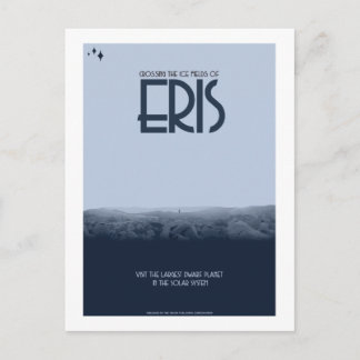 Carte postale Voyage spatial - Eris