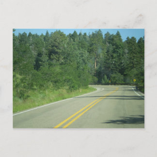 Carte Postale Voyage sur route