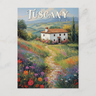 Carte postale voyage Toscane - Italie Vintage Scèn
