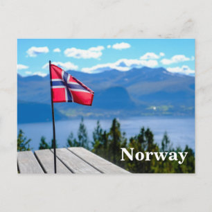 Carte Postale Voyage Tourisme Norvège Vintage