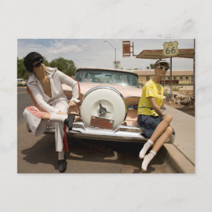 Carte postale voyage US Route 66