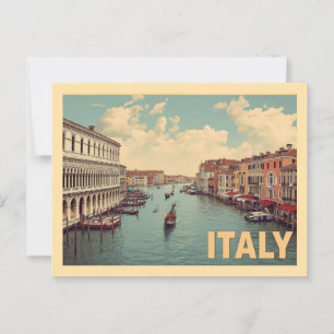Carte Postale Voyage vintage à Venise