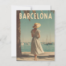Voyage vintage de Barcelone