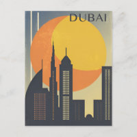 voyage vintage Dubaï Émirats arabes unis ville