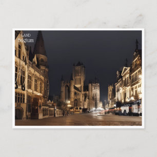 Carte Postale voyage vintage Gand Gad belgium Belgique