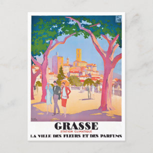 Carte Postale Voyage vintage Grasse France