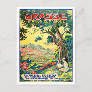 Carte Postale Voyage vintage Grasse France