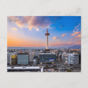 Carte Postale voyage vintage Kyoto Japan Temple Photographie