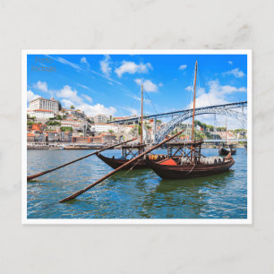 Carte Postale voyage vintage retro Porto Portugal tourisme