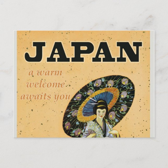Carte Postale Voyages au Japon (Devant)