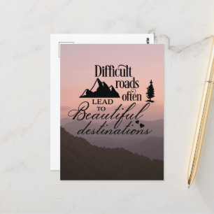 Carte Postale Voyages Difficiles, Belles Destinations
