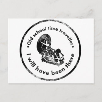 Carte Postale Voyageur de l'ancienne école