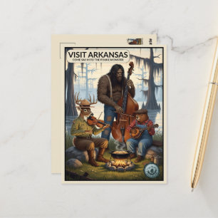 Carte Postale Voyageur de l'Arkansas