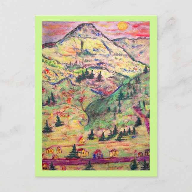 Carte Postale Voyageur du Colorado (Devant)