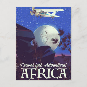 Carte Postale Voyagez dans l'aventure ! Afrique