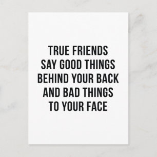 Carte Postale Vrai amis