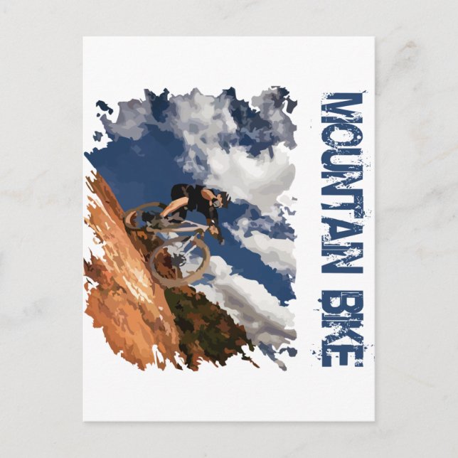 CARTE POSTALE VTT (Devant)