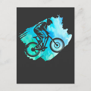 Carte Postale VTT Racing Boys Extérieur Cyclisme