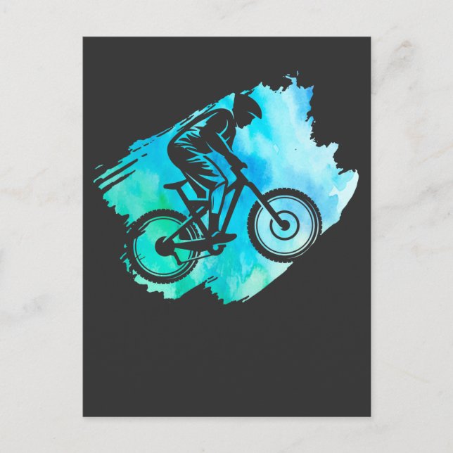 Carte Postale VTT Racing Boys Extérieur Cyclisme (Devant)