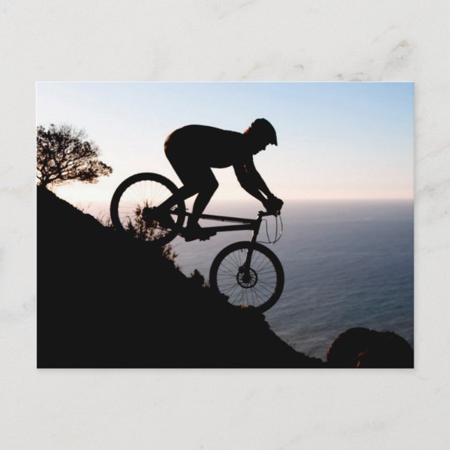 Carte Postale VTT Rider. Lions Head, Cape Town (Devant)