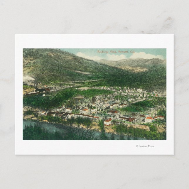 Carte Postale Vue aérienne de CityKennett, CA (Devant)