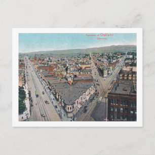 Carte Postale Vue aérienne de CityOakland, CA