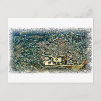 Carte Postale Vue aérienne de Jérusalem