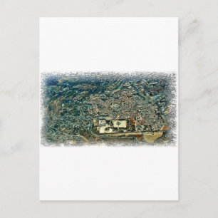 Carte Postale Vue aérienne de Jérusalem