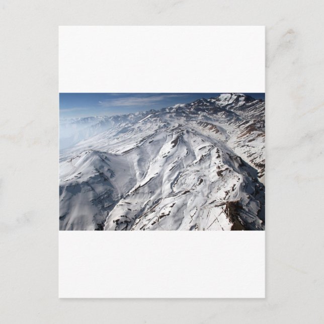 Carte Postale Vue aérienne de la station de ski de Valle Nevado  (Devant)