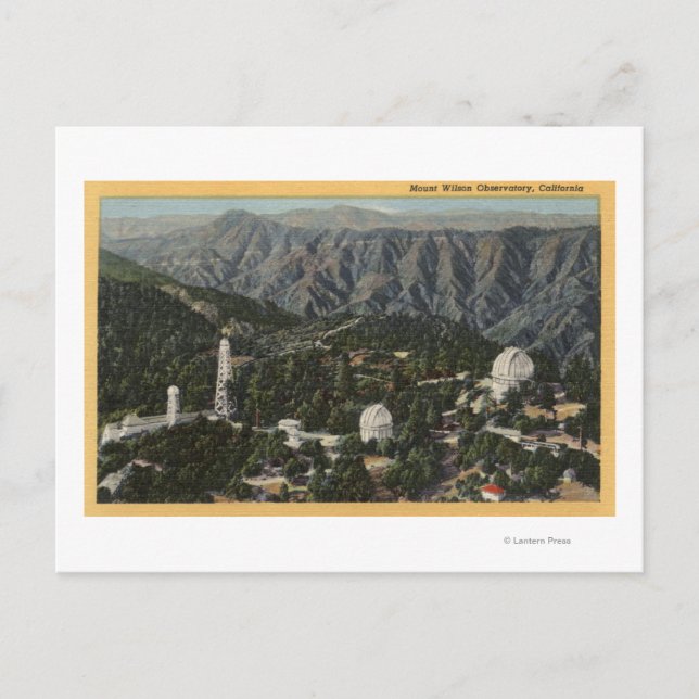 Carte Postale Vue aérienne de l'observatoire (Devant)