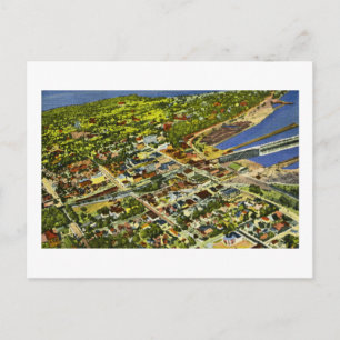 Carte Postale Vue aérienne de Marquette, Michigan