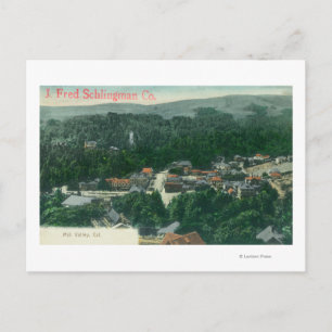 Carte Postale Vue aérienne de Mill ValleyMill Valley, CA