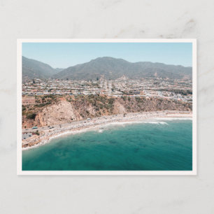 Carte Postale Vue aérienne de Pacific Palisades sur PCH