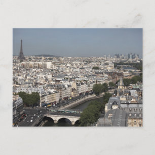 Carte Postale vue aérienne de PARIS