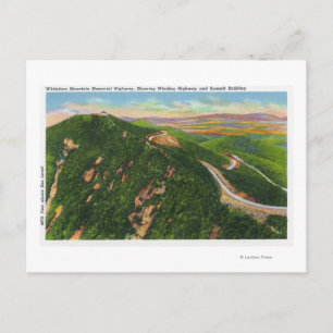 Carte Postale Vue aérienne de Winding Hwy et Summit Bldg